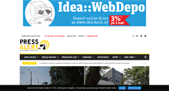Desktop Screenshot of pressalert.ro